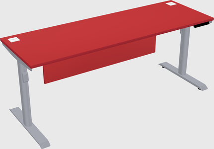 Dual motor electric desk