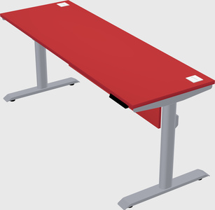 Dual motor electric desk