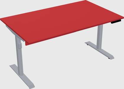 Dual motor electric desk