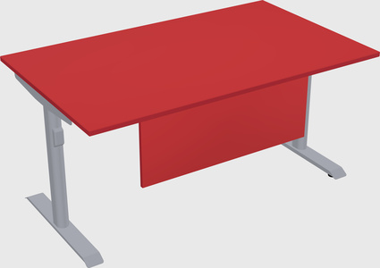 Dual motor electric desk