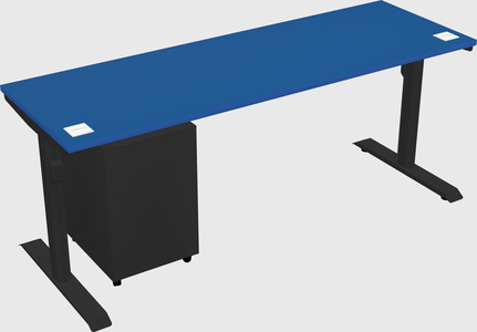 Dual motor electric desk