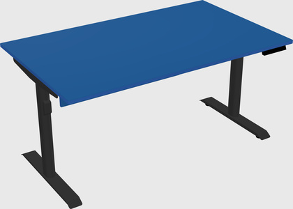 Dual motor electric desk