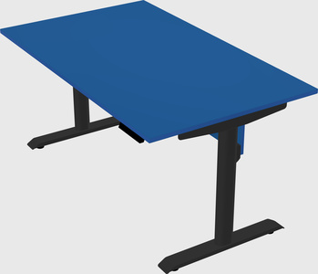 Dual motor electric desk