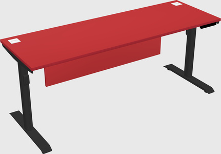 Dual motor electric desk