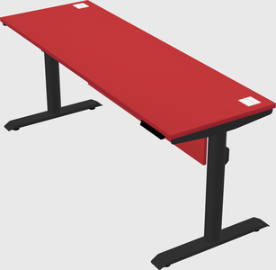 Dual motor electric desk