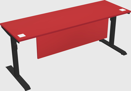Dual motor electric desk