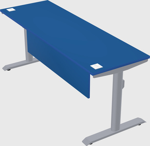 Dual motor electric desk