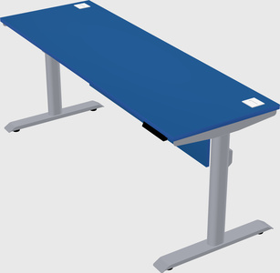 Dual motor electric desk