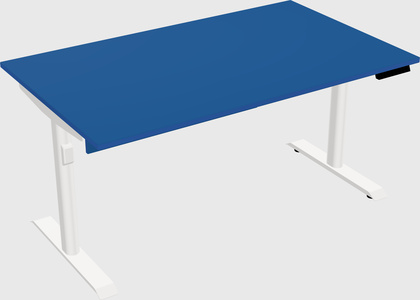 Dual motor electric desk