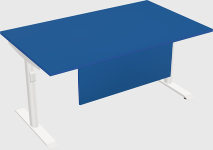 Dual motor electric desk