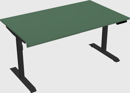 Dual motor electric desk