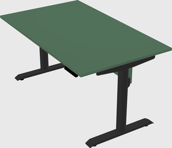 Dual motor electric desk