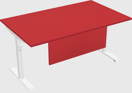 Dual motor electric desk