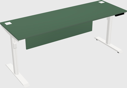 Dual motor electric desk