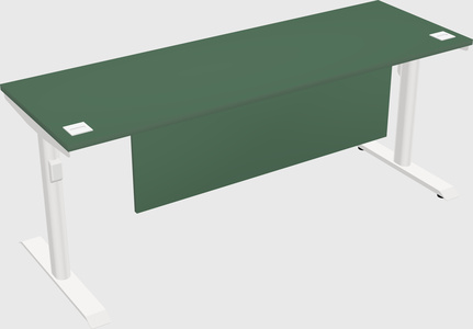 Dual motor electric desk