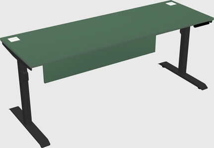 Dual motor electric desk