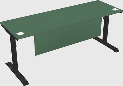 Dual motor electric desk