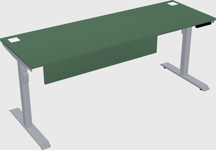 Dual motor electric desk