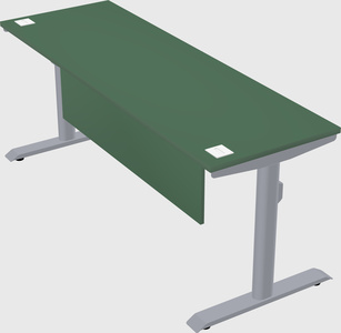 Dual motor electric desk