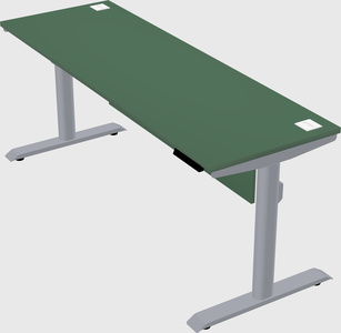 Dual motor electric desk
