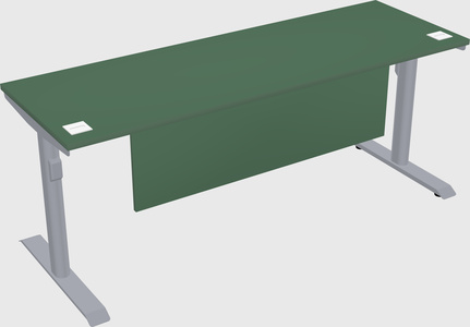 Dual motor electric desk