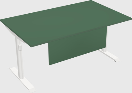Dual motor electric desk