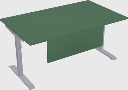 Dual motor electric desk