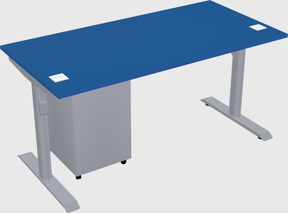 Dual motor electric desk