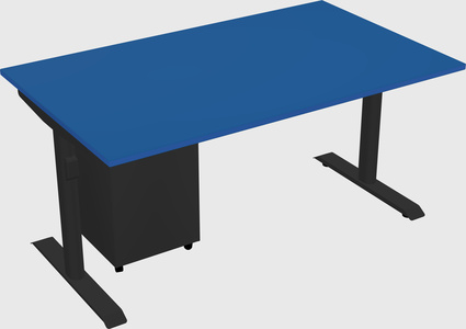 Dual motor electric desk