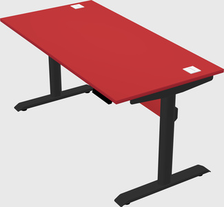 Dual motor electric desk