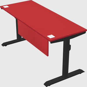 Dual motor electric desk