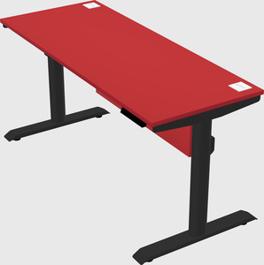 Dual motor electric desk