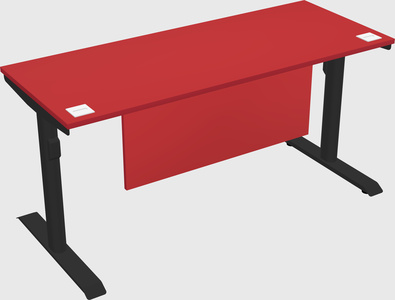 Dual motor electric desk