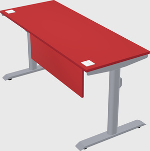 Dual motor electric desk