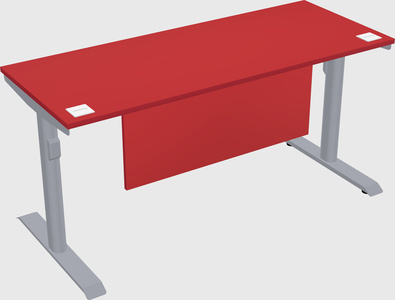 Dual motor electric desk