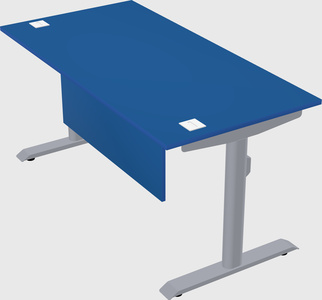 Dual motor electric desk