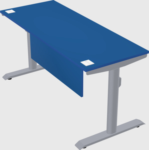 Dual motor electric desk