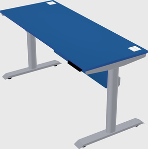 Dual motor electric desk