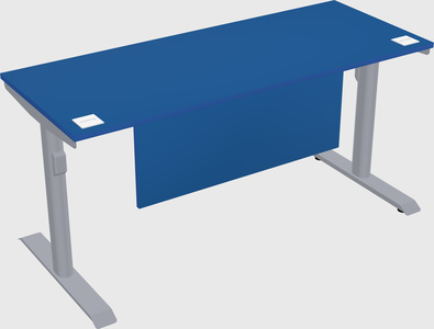 Dual motor electric desk