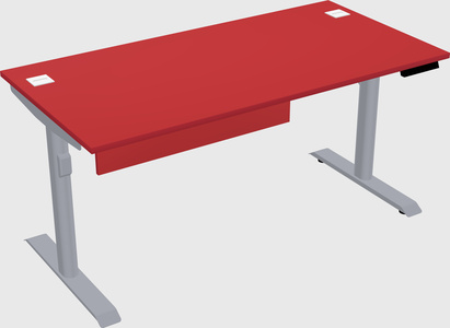 Dual motor electric desk