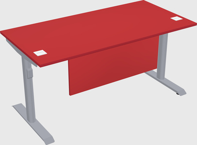 Dual motor electric desk