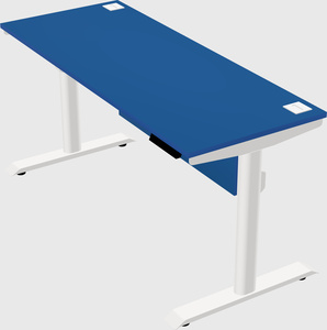 Dual motor electric desk