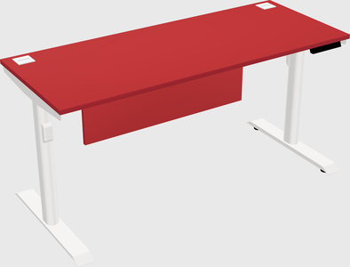 Dual motor electric desk