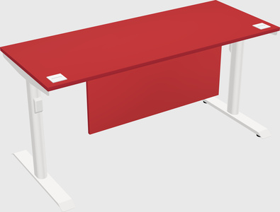 Dual motor electric desk