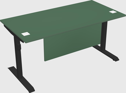 Dual motor electric desk