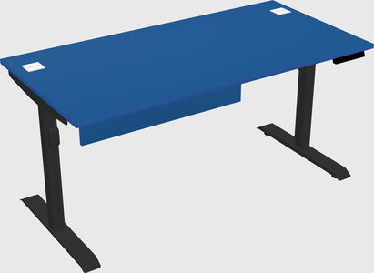 Dual motor electric desk