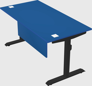 Dual motor electric desk