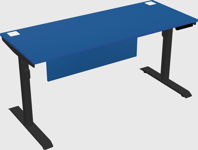Dual motor electric desk