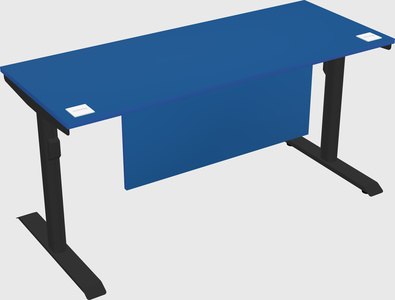 Dual motor electric desk