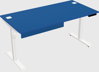 Dual motor electric desk